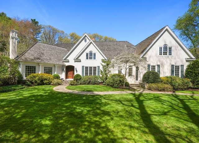 Property at 1 Old Farm Rd, Wellesley, MA 02481, 6 beds, 5.5 baths