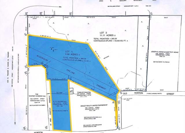 Property at 0 Horton St, Dighton, MA 02764
