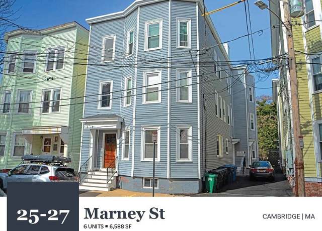 Property at 25-27 Marney St, Cambridge, MA 02141, 21 beds, 6 baths
