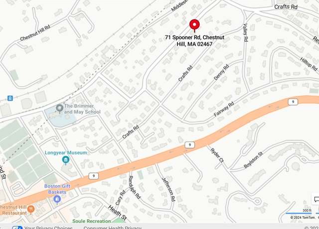 Property at 71 Spooner Rd, Brookline, MA 02467