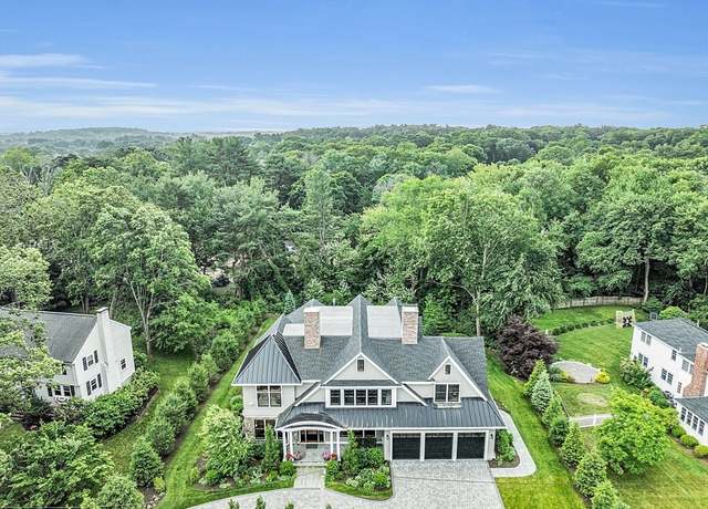 Property at 36 Oakridge Rd, Wellesley, MA 02481, 6 beds, 6.5 baths