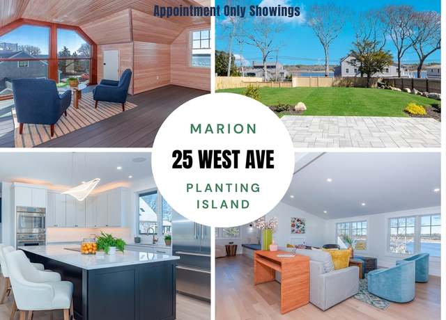 Property at 25 West Ave, Marion, MA 02738, 3 beds, 4 baths