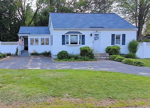 Property at 24 Dorothy Ave, Dracut, MA 01826, 3 beds, 1 bath