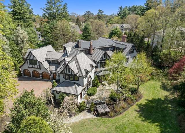 Property at 187 Grove St, Wellesley, MA 02482, 9 beds, 8.5 baths
