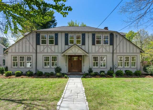 Property at 45 Plainfield St, Newton, MA 02468, 4 beds, 3.5 baths