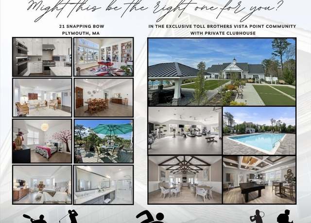 Property at 21 Snapping Bow, Plymouth, MA 02360, 2 beds, 3 baths