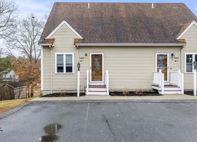 Property at 1449 Main St #1, Hanson, MA 02341, 1 bed, 1.5 baths