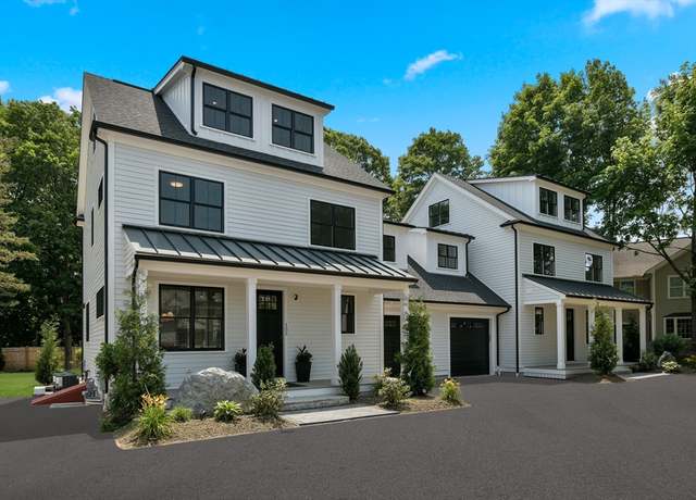 Property at 132 Hillside Ave #132, Needham, MA 02494, 4 beds, 4.5 baths