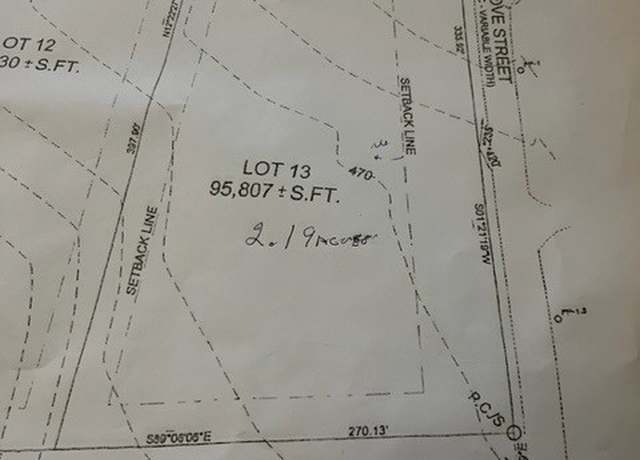Property at 13 lot Grove Street, Mumford Rd, Douglas, MA 01516