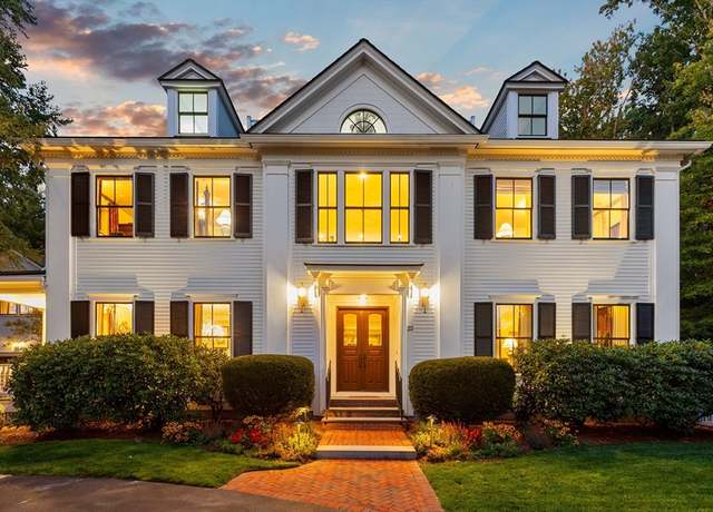 Property at 23 Burroughs Rd, Lexington, MA 02420, 6 beds, 9 baths