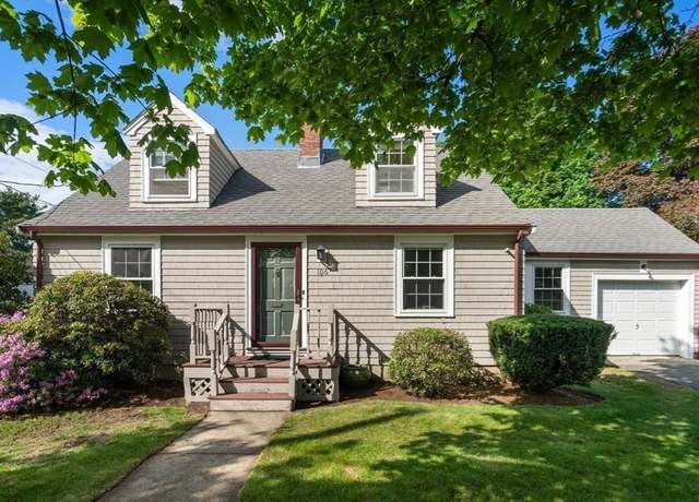 Property at 106 Nevada St, Newton, MA 02460, 4 beds, 2 baths