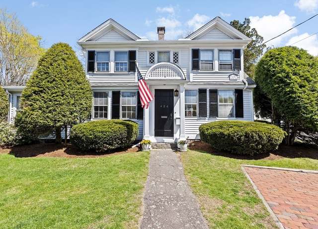 Property at 424 Main St, Hingham, MA 02043, 4 beds, 2 baths