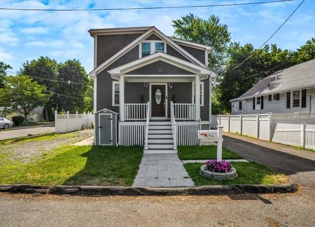 Property at 12 Dustin St, Saugus, MA 01906, 4 beds, 3 baths