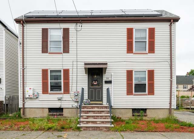 Property at 30 Everett St, Woburn, MA 01801, 3 beds, 1 bath