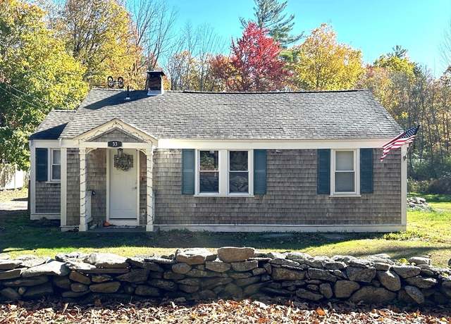 Property at 33 Radford Rd, Princeton, MA 01541, 2 beds, 1 bath