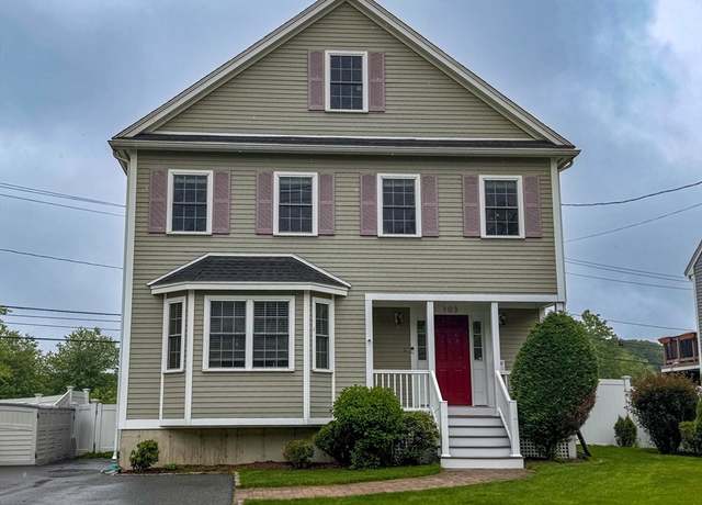 Property at 103 Orient Ave, Arlington, MA 02474, 4 beds, 2.5 baths