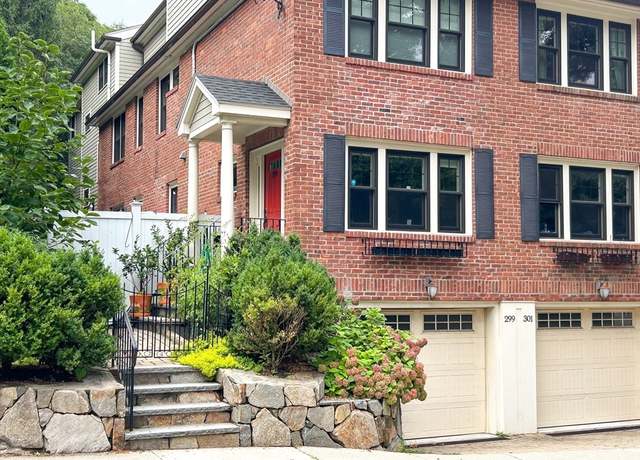 Property at 299 Walnut St #1, Brookline, MA 02445, 4 beds, 4.5 baths
