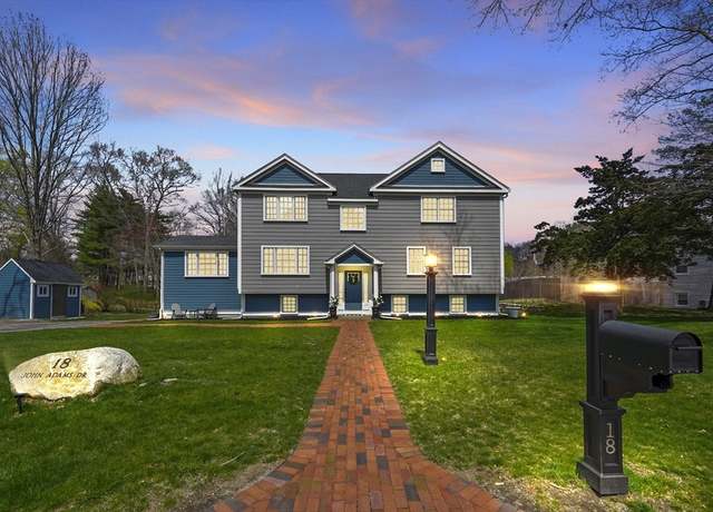 Property at 18 John Adams Dr, Norwell, MA 02061, 5 beds, 2.5 baths