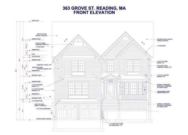 Property at 363 Grove St, Reading, MA 01867, 6 beds, 6.5 baths