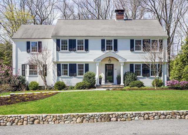 Property at 110 Hampshire Rd, Wellesley, MA 02481, 5 beds, 3.5 baths