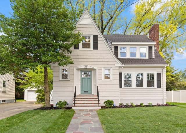 Property at 36 Stearns Rd, Belmont, MA 02478, 3 beds, 1.5 baths