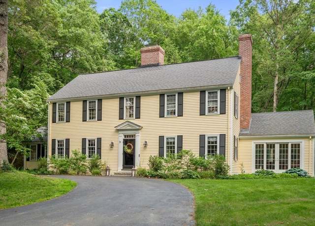 Property at 153 Old Connecticut Path, Wayland, MA 01778, 4 beds, 3.5 baths
