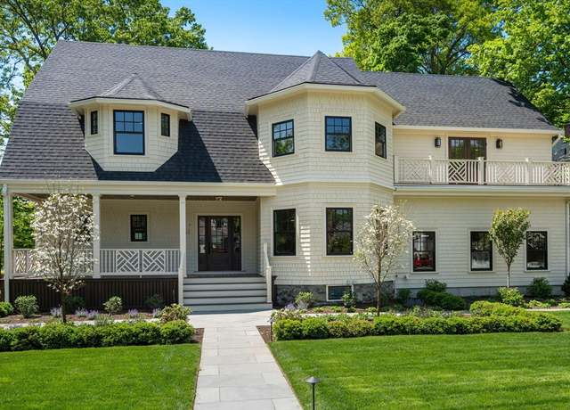 Property at 61 Westbourne Rd, Newton, MA 02459, 6 beds, 6.5 baths