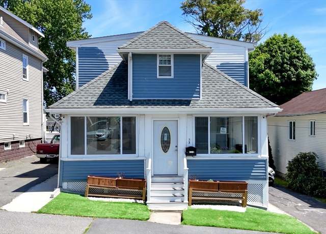 Property at 33 Jarvis St, Revere, MA 02151, 3 beds, 2 baths