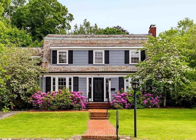 Property at 96 Nonantum St, Newton, MA 02458, 4 beds, 2.5 baths
