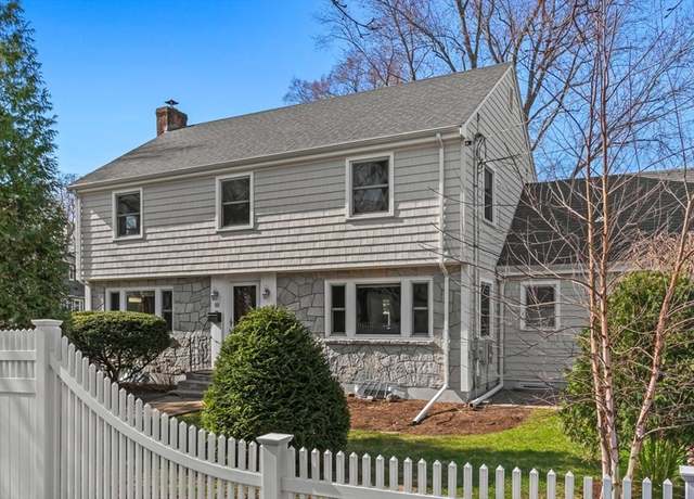Property at 55 Wheeler Rd, Newton, MA 02459, 5 beds, 3.5 baths