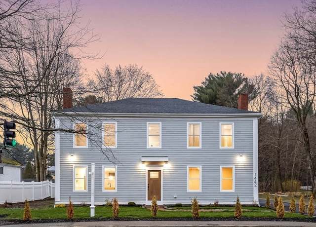 Property at 1442 Washington St, Canton, MA 02021, 4 beds, 3.5 baths
