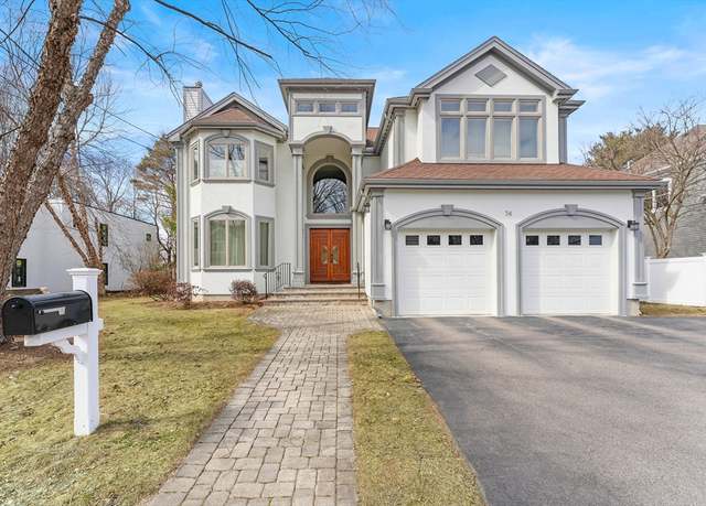 Property at 74 Evelyn Rd, Needham, MA 02494, 5 beds, 4 baths
