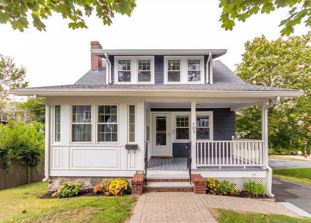 Property at 103 Brookdale Ave, Dedham, MA 02026, 3 beds, 1.5 baths