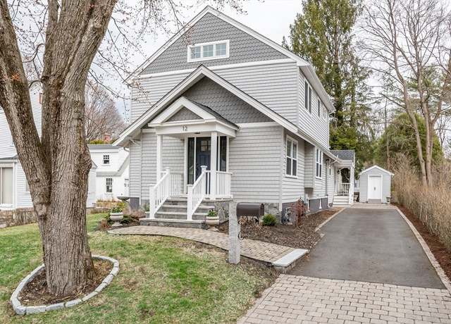 Property at 12 Intervale Rd, Wellesley, MA 02481, 3 beds, 2 baths