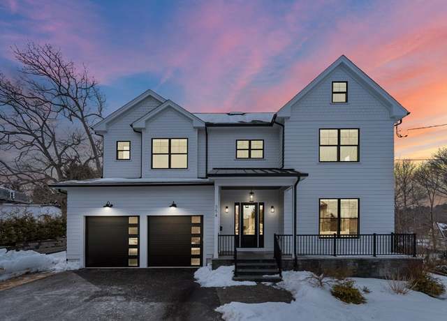 Property at 354 West St, Needham, MA 02494, 5 beds, 6 baths