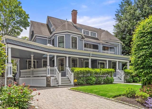 Property at 18 Sewall St, Newton, MA 02465, 5 beds, 5.5 baths
