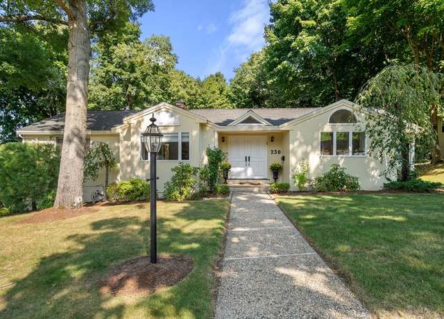 Property at 230 Upland Ave, Newton, MA 02461, 5 beds, 4.5 baths