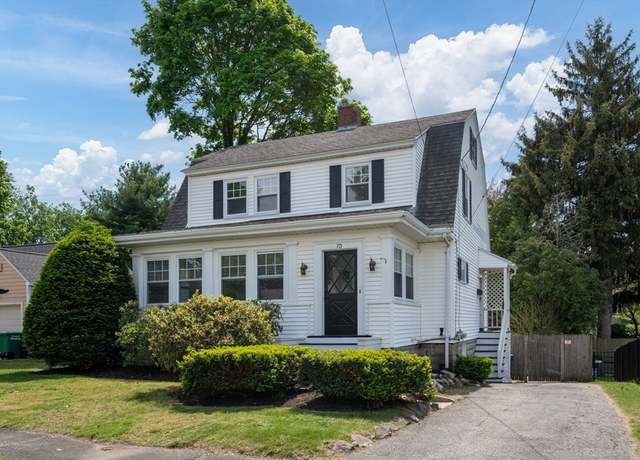 Property at 70 Highland St, Reading, MA 01867, 4 beds, 2 baths