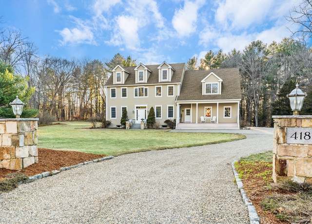 Property at 418 Old Connecticut Path, Wayland, MA 01778, 4 beds, 2.5 baths