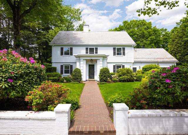 Property at 271 Greenwood St, Newton, MA 02459, 5 beds, 3.5 baths