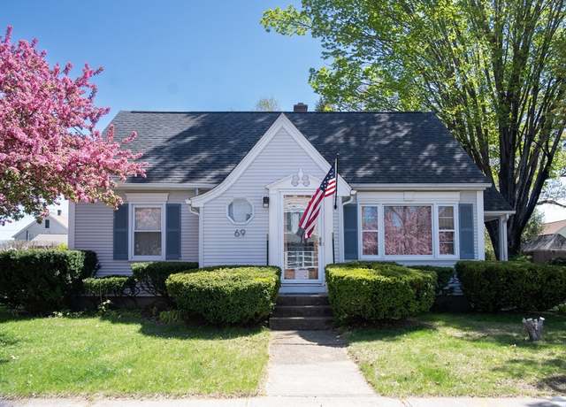 Property at 69 Lafayette St, Chicopee, MA 01020, 2 beds, 1 bath