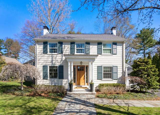 Property at 9 Lafayette Cir, Wellesley, MA 02482, 4 beds, 2.5 baths