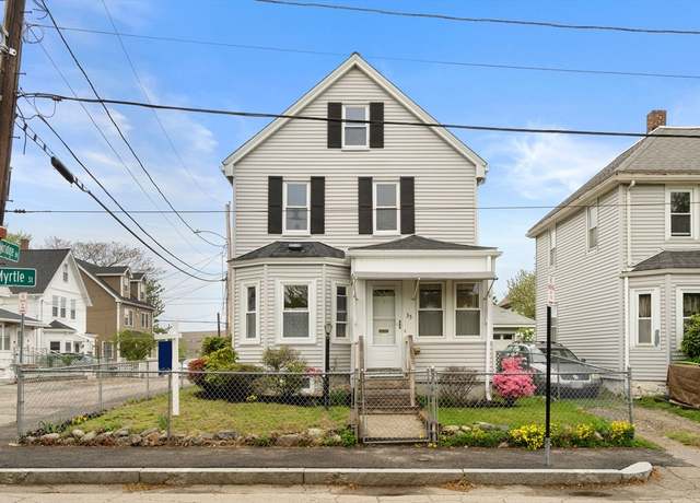 Property at 35 Myrtle St, Quincy, MA 02171, 3 beds, 1 bath