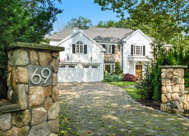 Property at 69 Princeton Rd, Brookline, MA 02467, 4 beds, 4 baths
