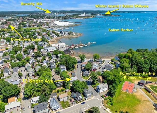 Property at 12 Shore Ave, Salem, MA 01970, 2 beds, 2 baths