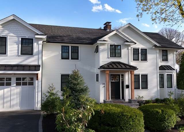 Property at 26 Statler Rd, Belmont, MA 02478, 4 beds, 3.5 baths