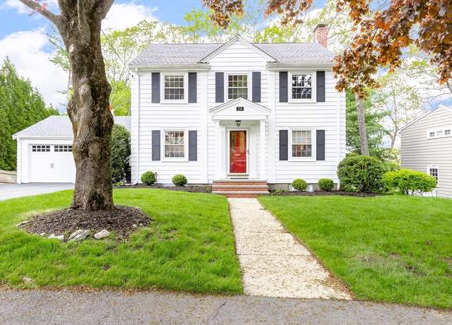 Property at 154 Lexington Ave, Needham, MA 02494, 4 beds, 3.5 baths
