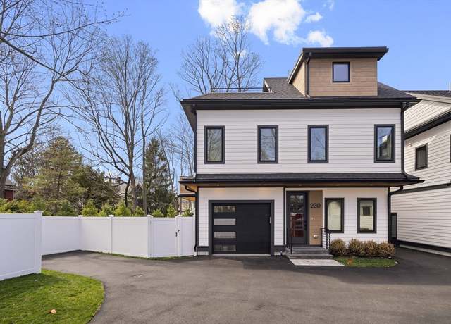 Property at 230 Auburn St #230, Newton, MA 02466, 4 beds, 4.5 baths