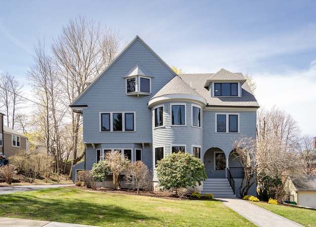 Property at 55 Hillside Ave, Newton, MA 02465, 6 beds, 4.5 baths