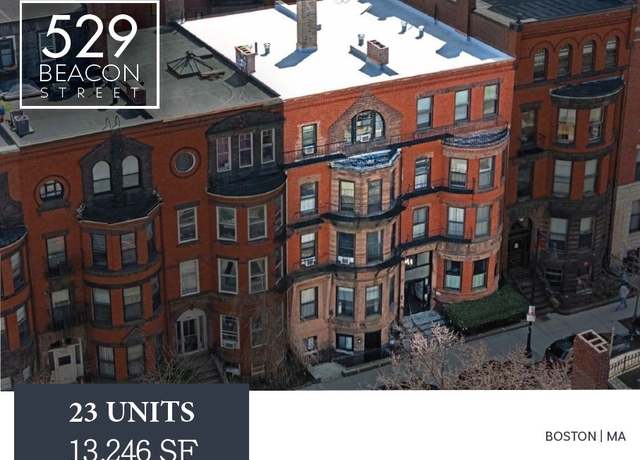 Property at 529 Beacon St, Boston, MA 02115, 23 beds, 23 baths